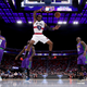 Amar’e Stoudemire #1 of Tri-State dunks the ball during the game against the 3 Headed Monsters during BIG3 - Week Four at Little Caesars Arena on July 13, 2018 in Detroit, Michigan.